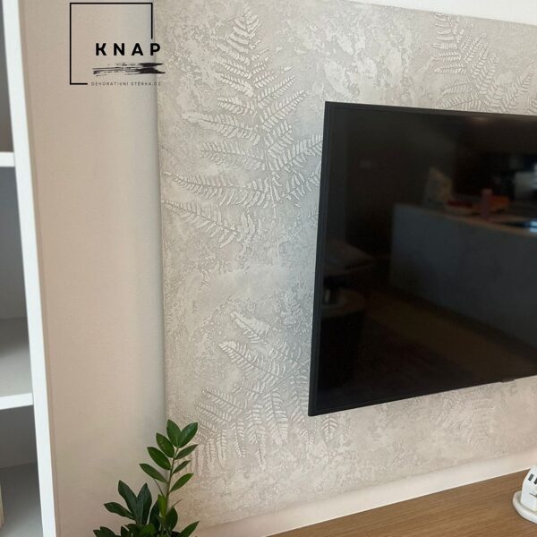 Realizace dekorativní stěrky efekt Vintage