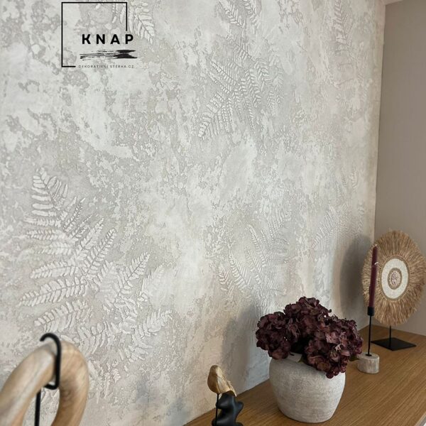 Realizace dekorativní stěrky efekt Vintage