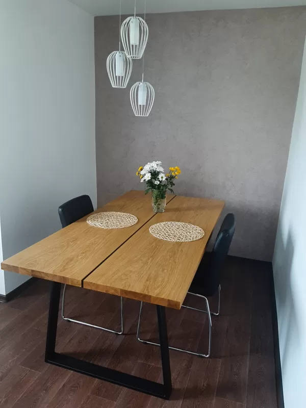 Realizace dekorativní stěrka v kuchyni