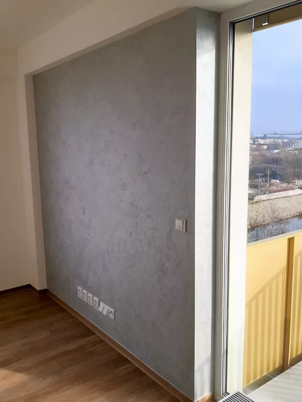 Realizace dekorativní stěrky