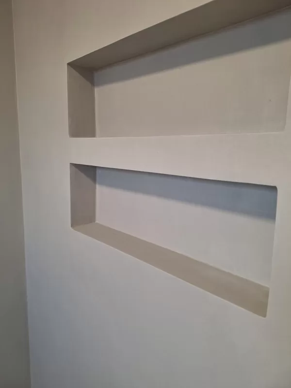 Realizace dekorativní stěrka v koupelně