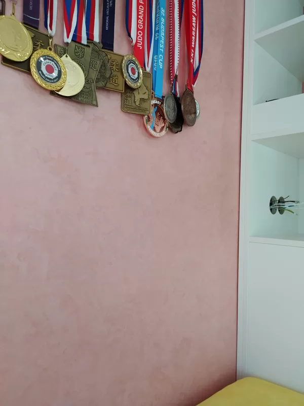 Realizace dekorativní stěrky v dětském pokoji